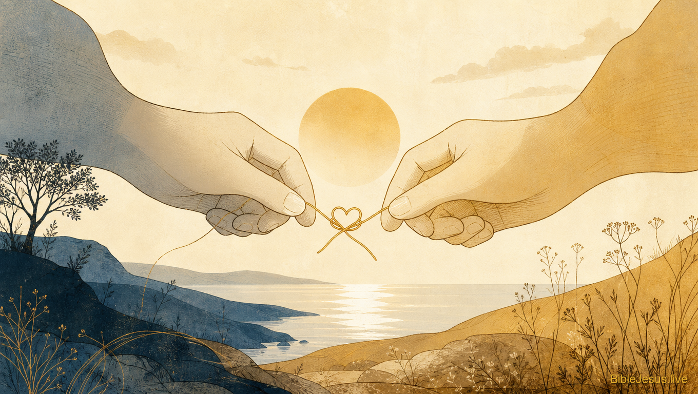 According to the Bible, what makes a relationship last?