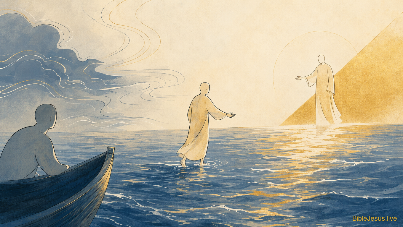 How did you actually make it to walk on the water? Was there a trick or something?